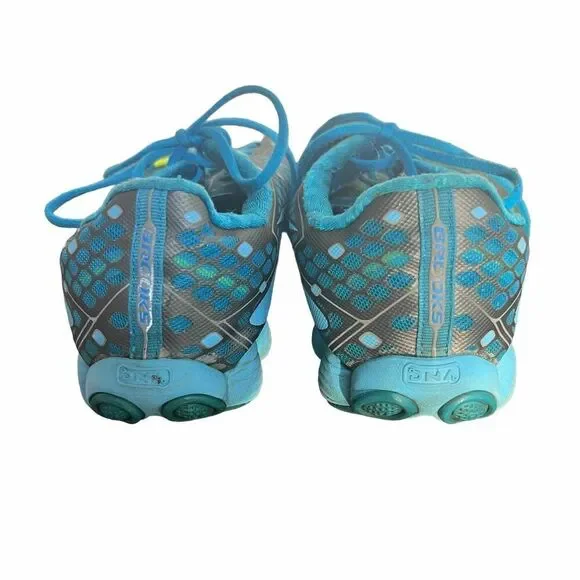 Brooks Neuro size 9 women’s blue and gray pod soles - Picture 3 of 10